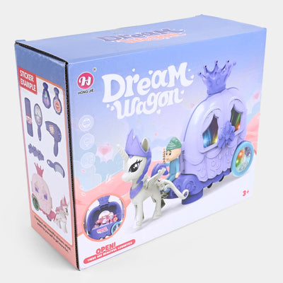 Universal Unicorn Dream Wagon Light & Music
