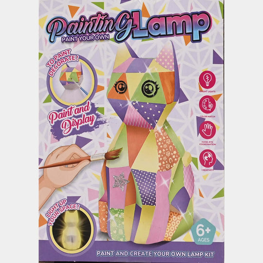 DIY Paint Your Own Painting Lamp Kit