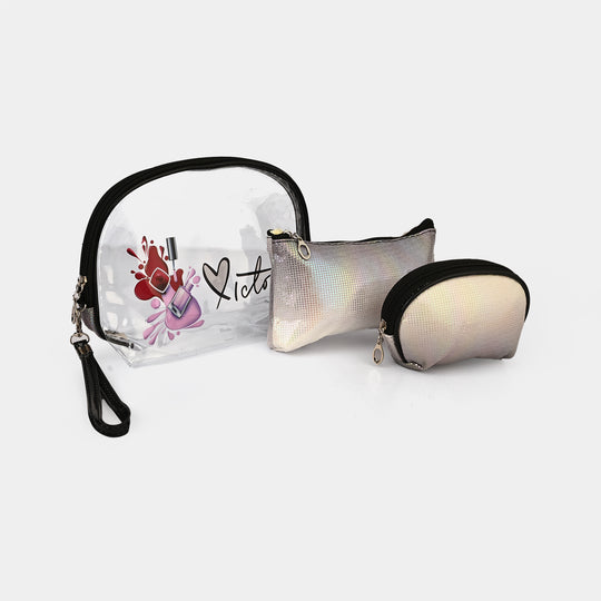 Stylish Girls Pouches 3Pcs Set