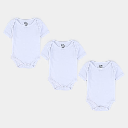 Pack OF 3 Infant Pure Cotton Body Suit