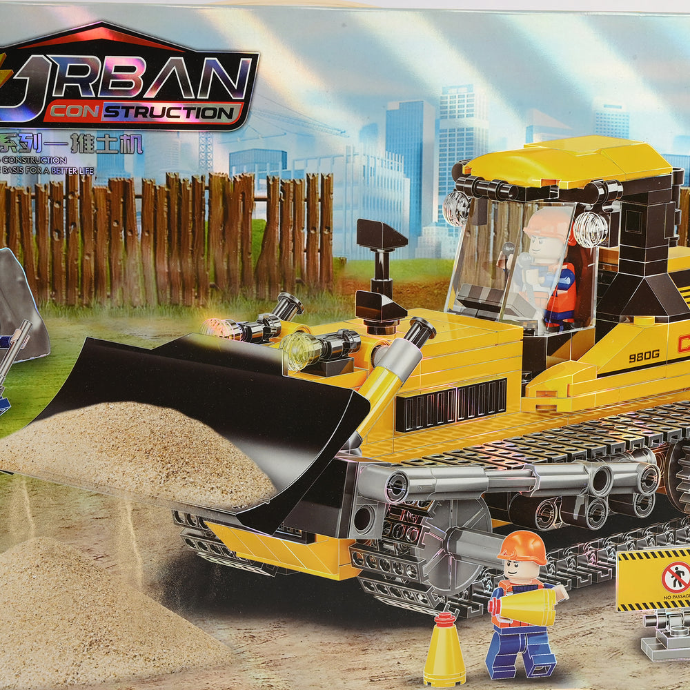 Urban Construction Bulldozer Blocks Set