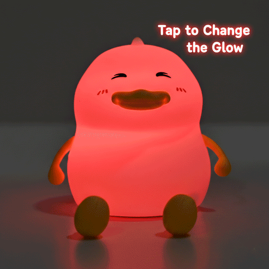 Cute Shaped Rechargeable Silicone LED Lamp/Night Light