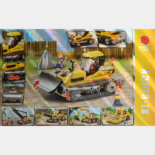 Urban Construction Bulldozer Blocks Set