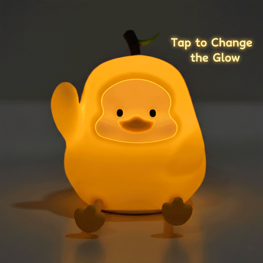 Cute Shaped Rechargeable Silicone LED Lamp/Night Light