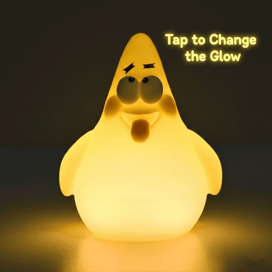 Cute Shaped Rechargeable Silicone LED Lamp/Night Light