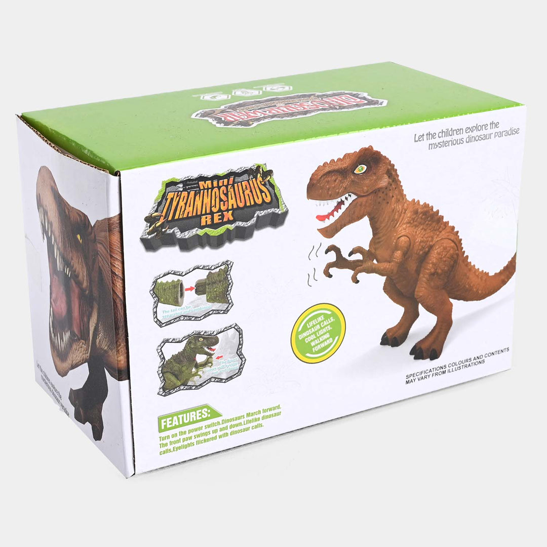 Walking T-Rex Dinosaur Sound And Light Toy