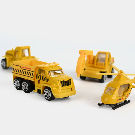 Alloy Slided Construction Vehicle Set | 5Ps