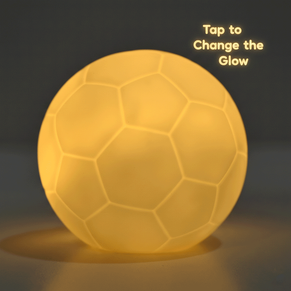 Soccer Lamp with Painting Set