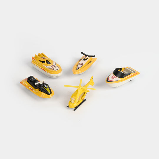 Alloy Slided Construction Vehicle Set | 5Ps