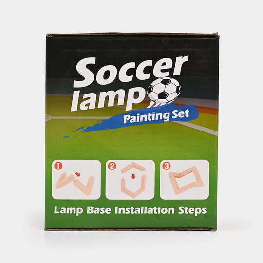 Soccer Lamp with Painting Set