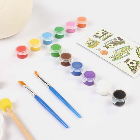 Soccer Lamp with Painting Set