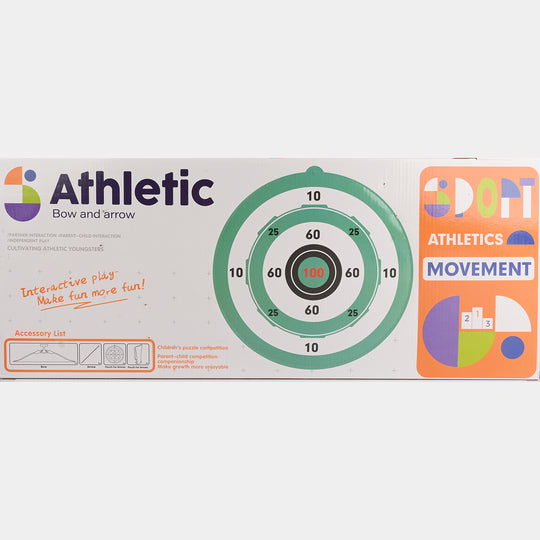 Archery Bow and Arrow Toy Target Set