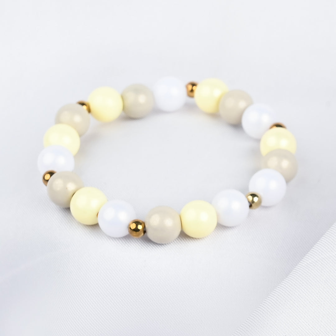 GIRLS ELEGANT BEADED NECKLACE & BRACELET
