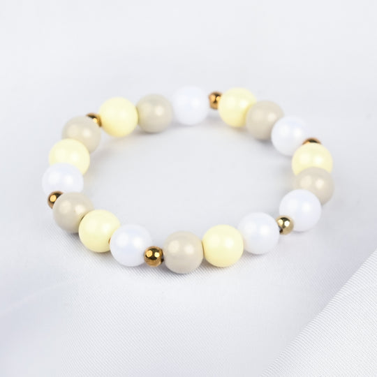 GIRLS ELEGANT BEADED NECKLACE & BRACELET