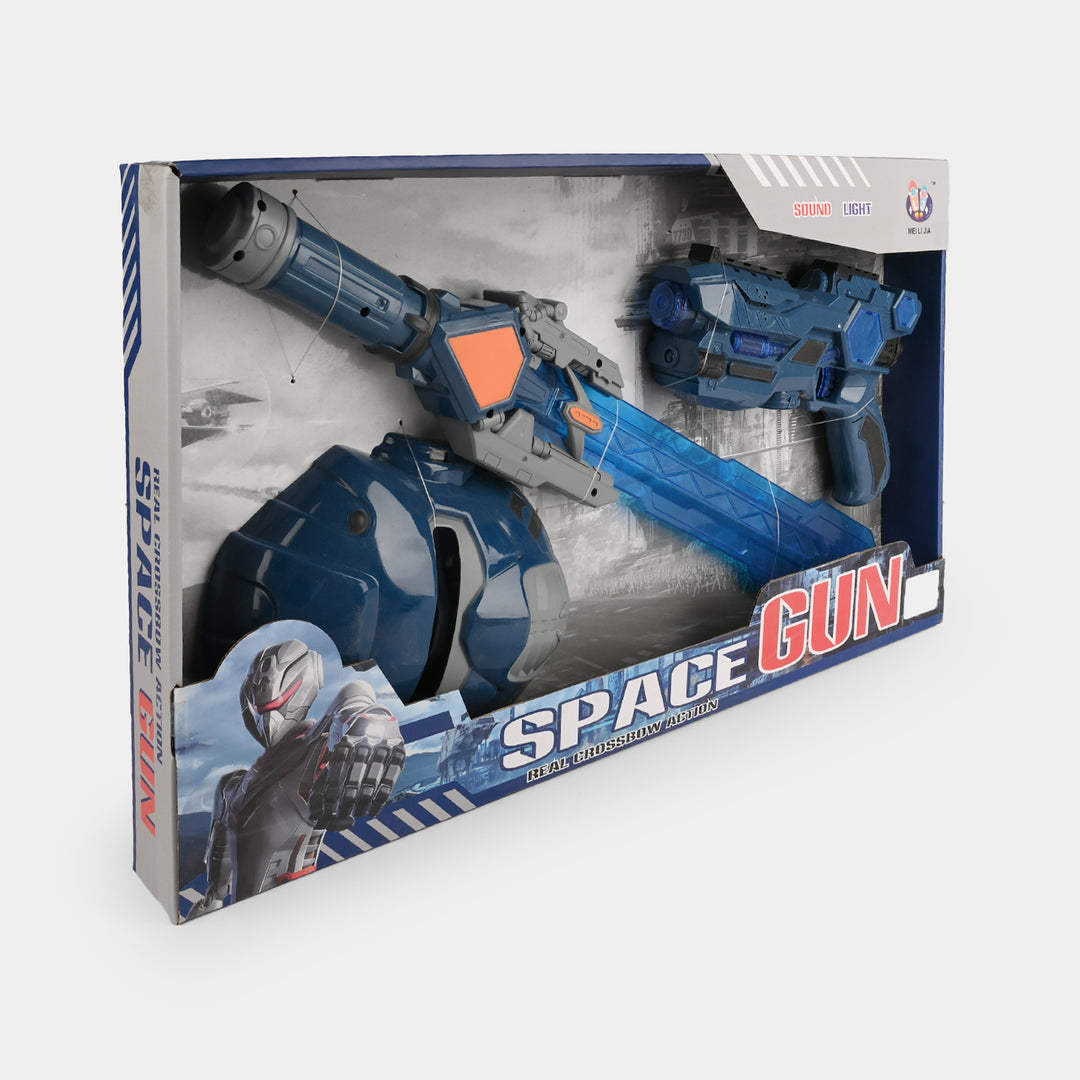 Space-Themed Toy Weapon Playset