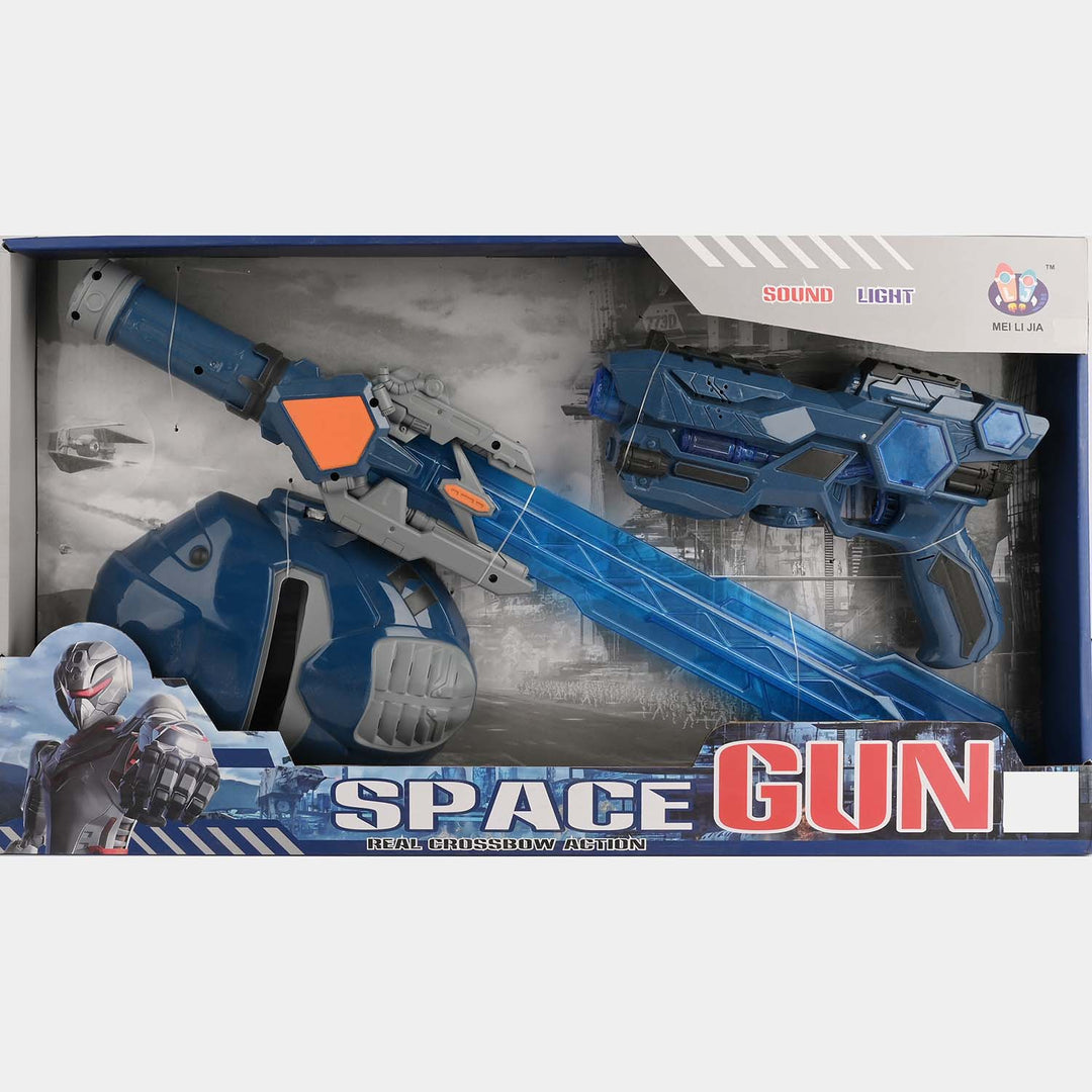 Space-Themed Toy Weapon Playset