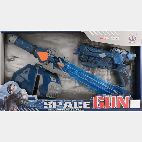 Space-Themed Toy Weapon Playset