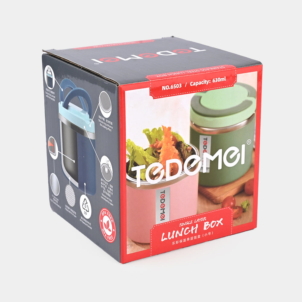 Tedemei Single-Layer Lunch Box | 630ml