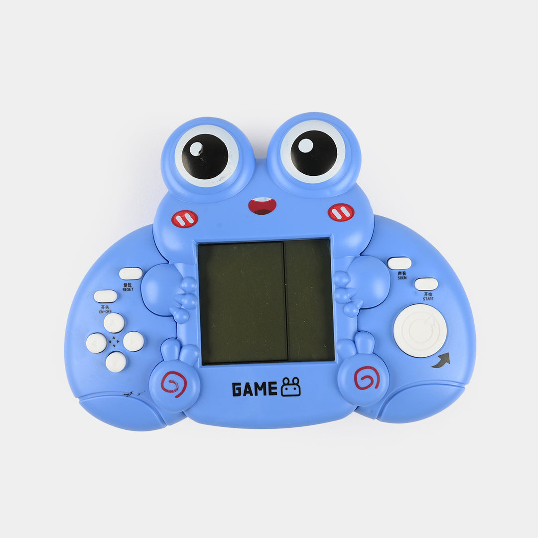 Kids Frog Handheld LCD Game Console - Blue
