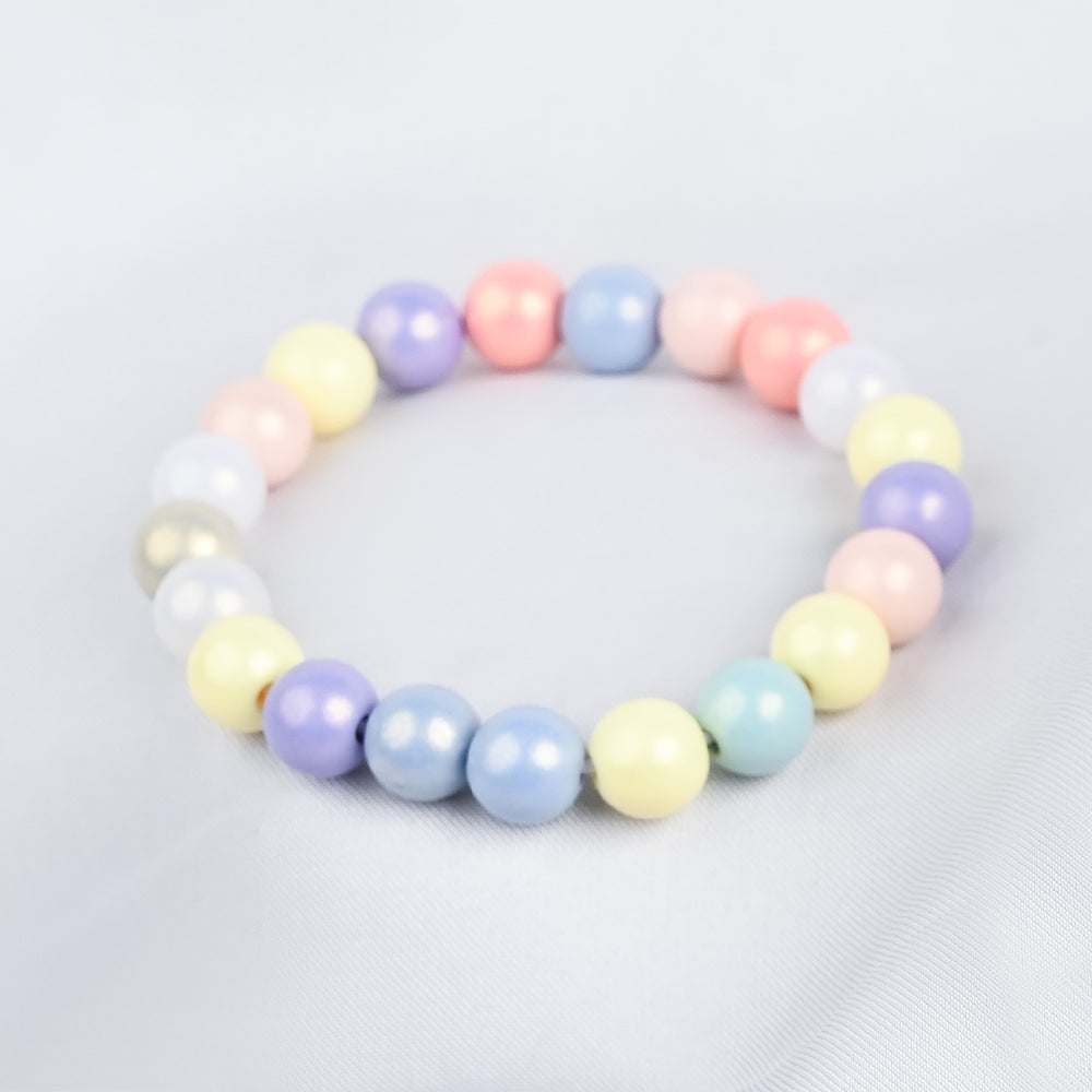 GIRLS ELEGANT BEADED NECKLACE & BRACELET