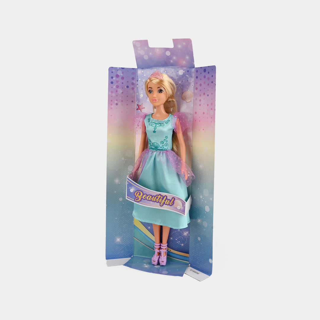 11.5" Lovely Fashion Doll with Accessories Set