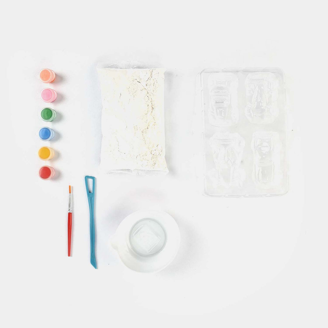 DIY 3D City Racers Mould & Paint kit