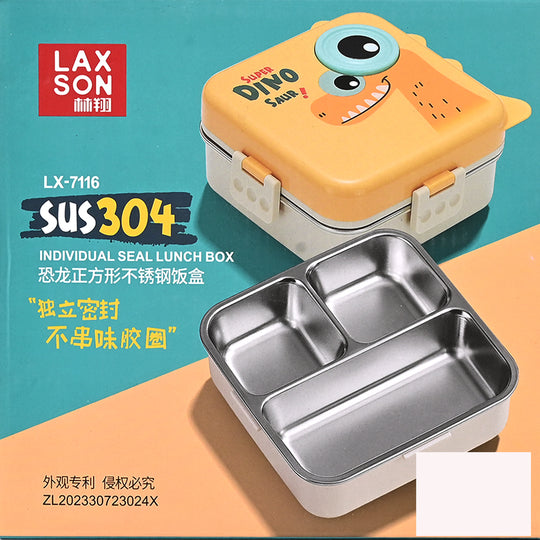 Kids Lunch Box Plastic | 1120Ml+70ml