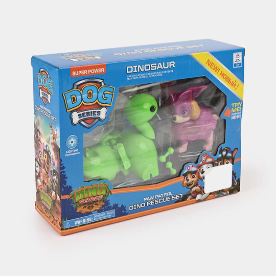 Dino Rescue Set and Dog Squad Building Set