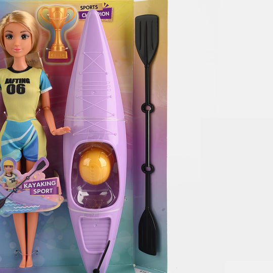 11.5" Lovely Fashion Doll with Accessories Set
