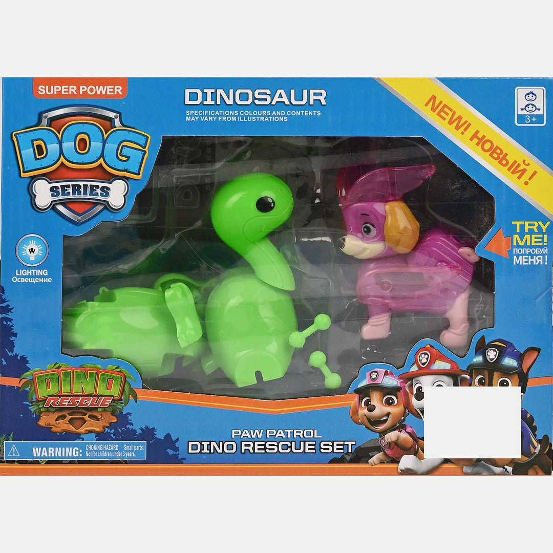 Dino Rescue Set and Dog Squad Building Set