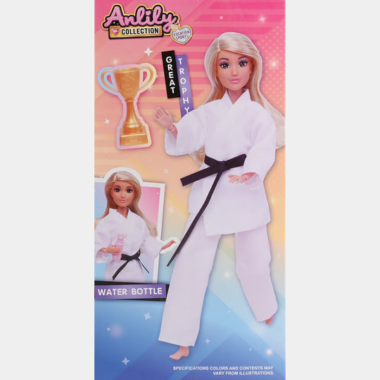 11.5" Lovely Fashion Doll with Accessories Set