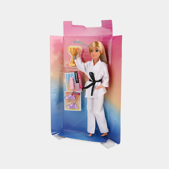 11.5" Lovely Fashion Doll with Accessories Set