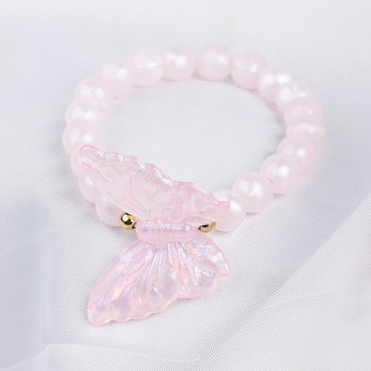 GIRLS ELEGANT BEADED NECKLACE & BRACELET