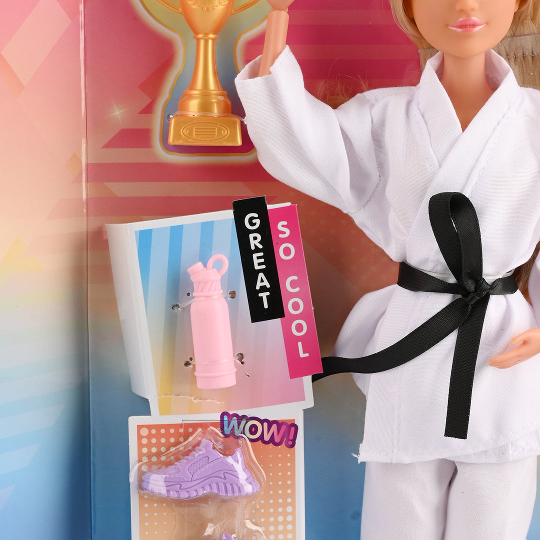 11.5" Lovely Fashion Doll with Accessories Set