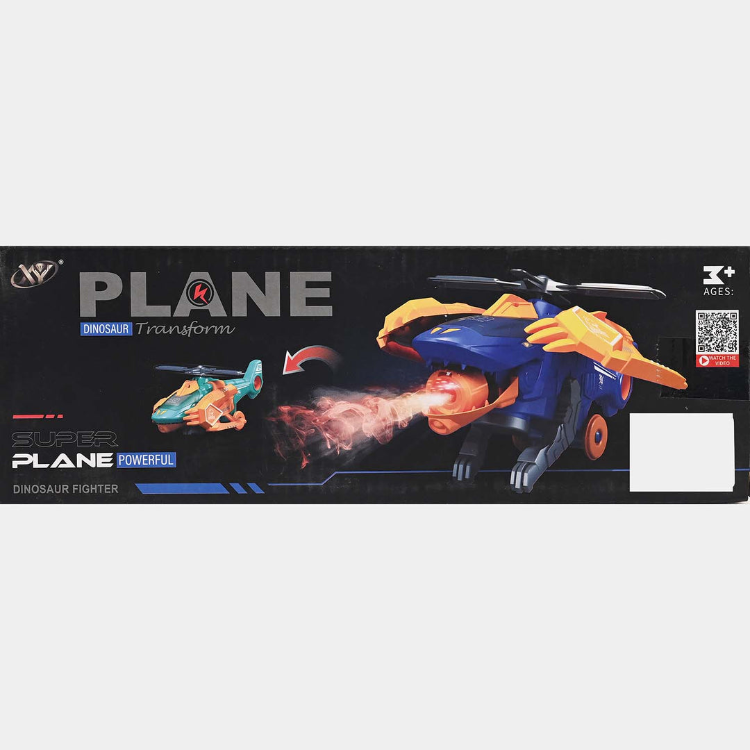 Electric Plane With Light Music For Kids