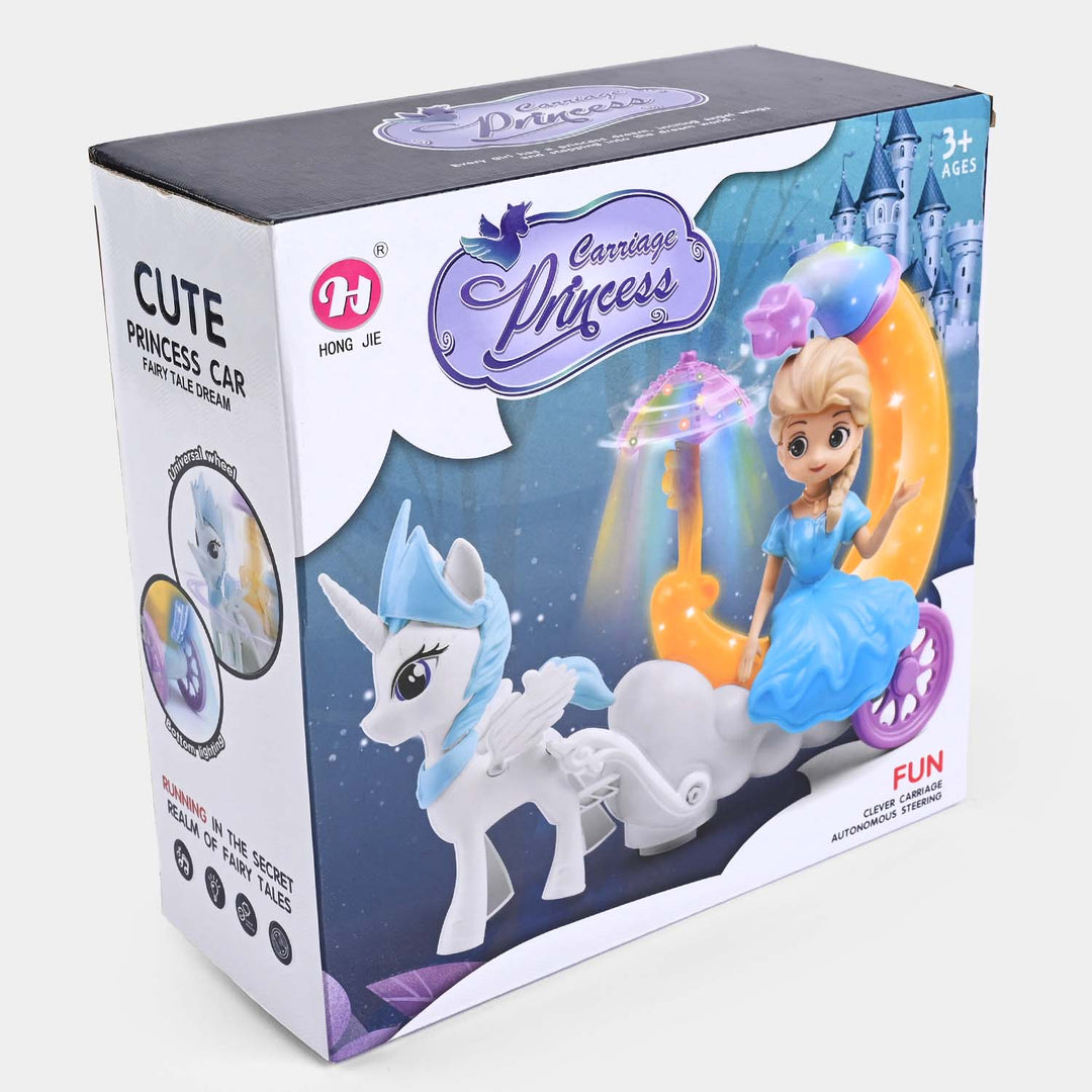 Cute Princess Doll With Carriage
