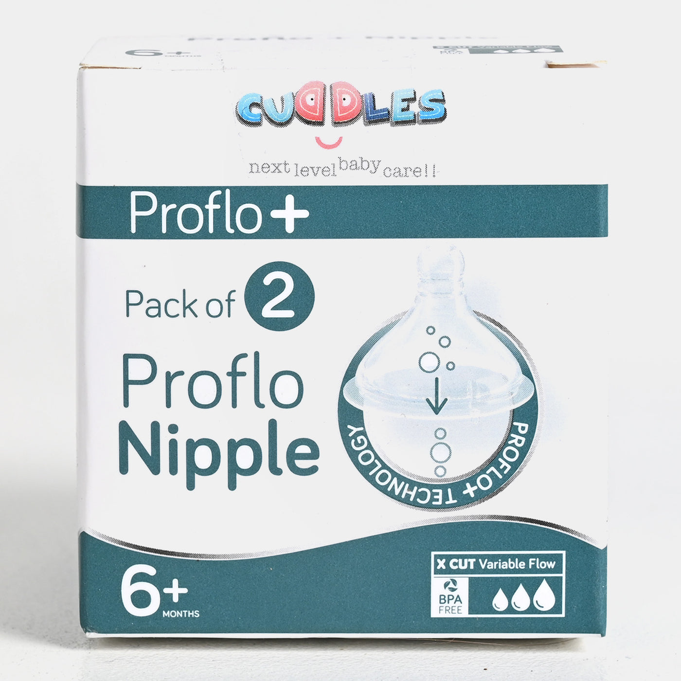 Proflo + Nipple Pack Of 2