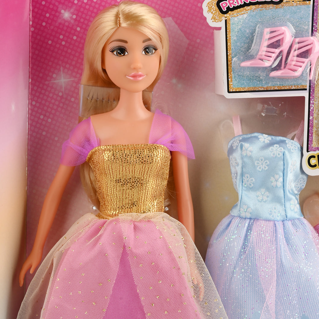 11.5" Lovely Fashion Doll with Accessories Set