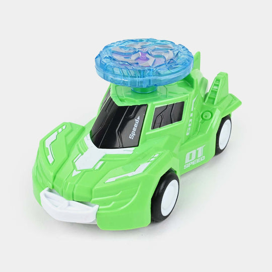 Inertial Gyro UFO Friction Car For Kids