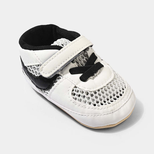 Infant Boys Shoes 7110-White/Black