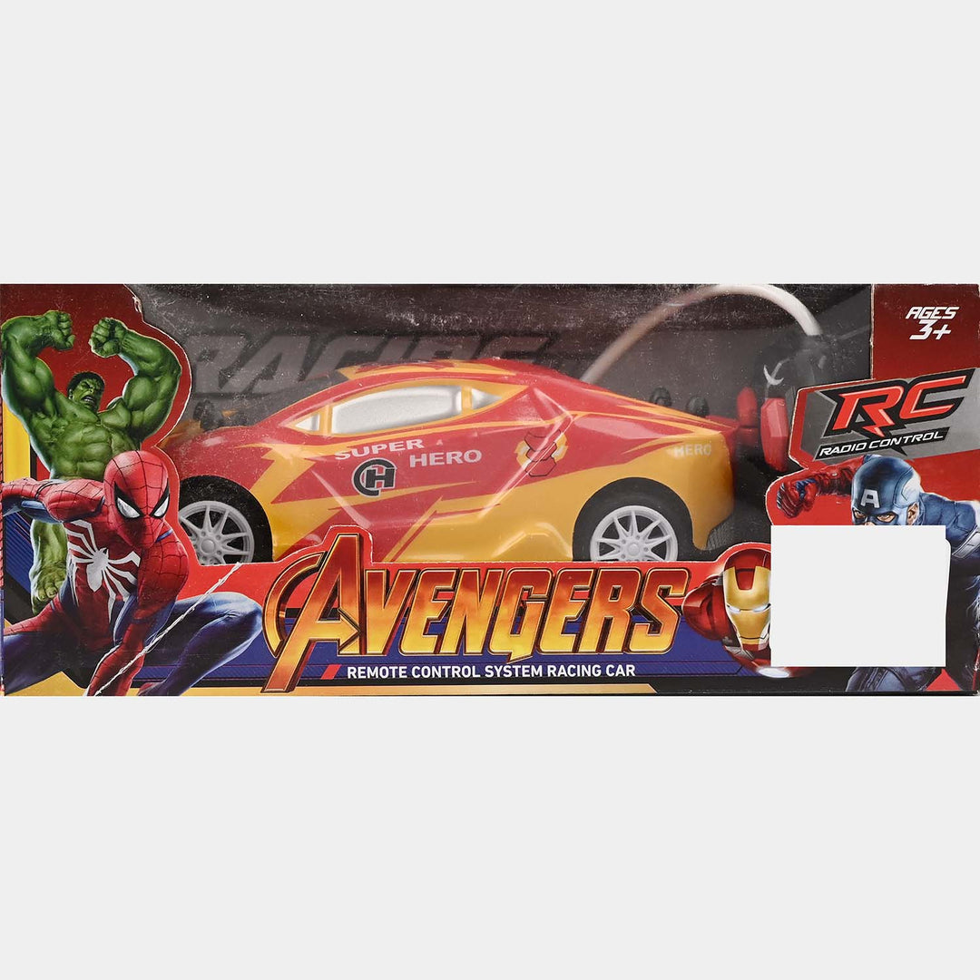 Character Theme PVC Shell Remote Control Car for Kids