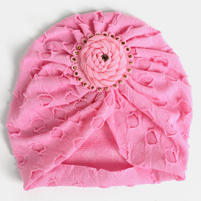 Baby Turban Cap/Hat | Pink