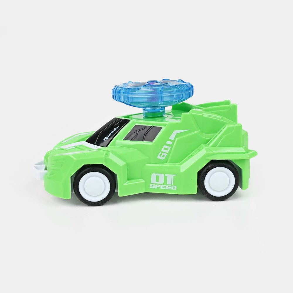 Inertial Gyro UFO Friction Car For Kids