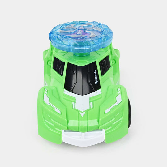 Inertial Gyro UFO Friction Car For Kids