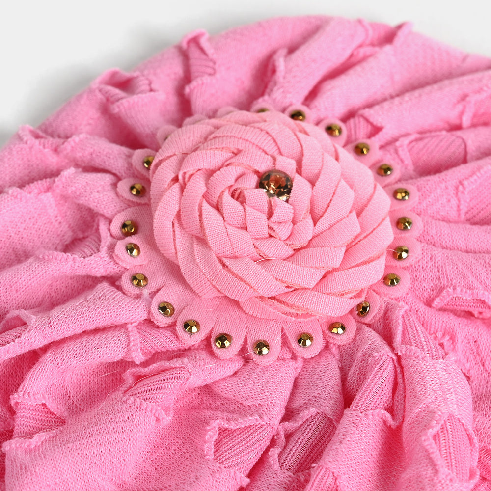 Baby Turban Cap/Hat | Pink