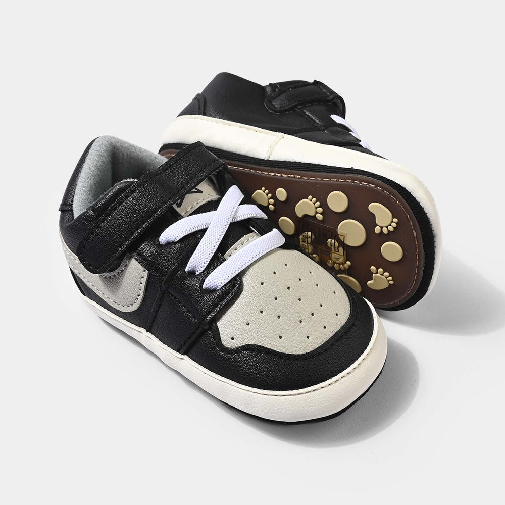 Infant Boys Shoes 9812-Black/Grey