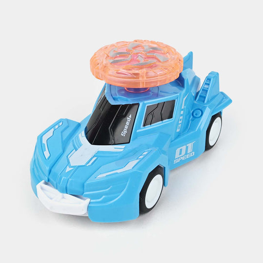 Inertial Gyro UFO Friction Car For Kids