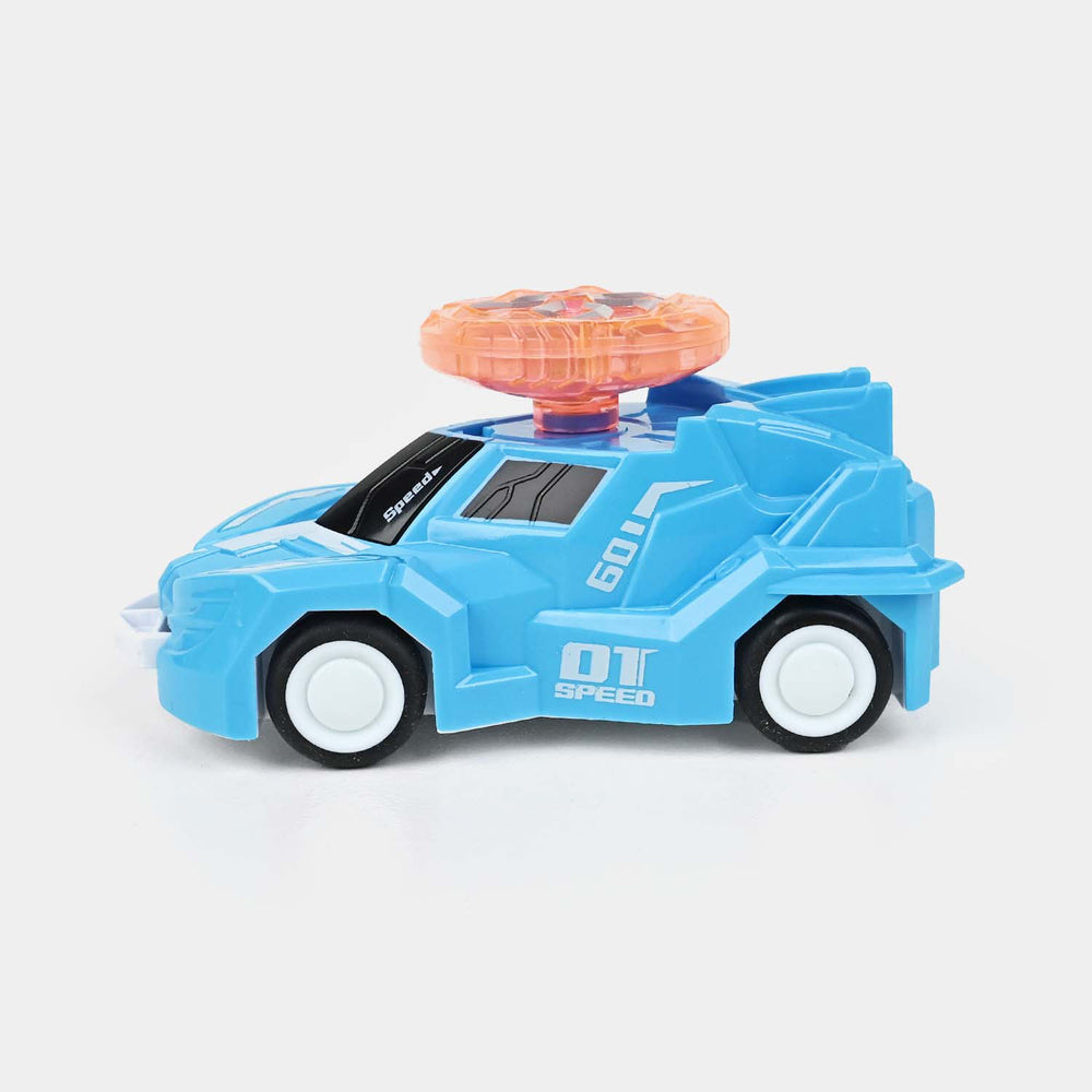 Inertial Gyro UFO Friction Car For Kids