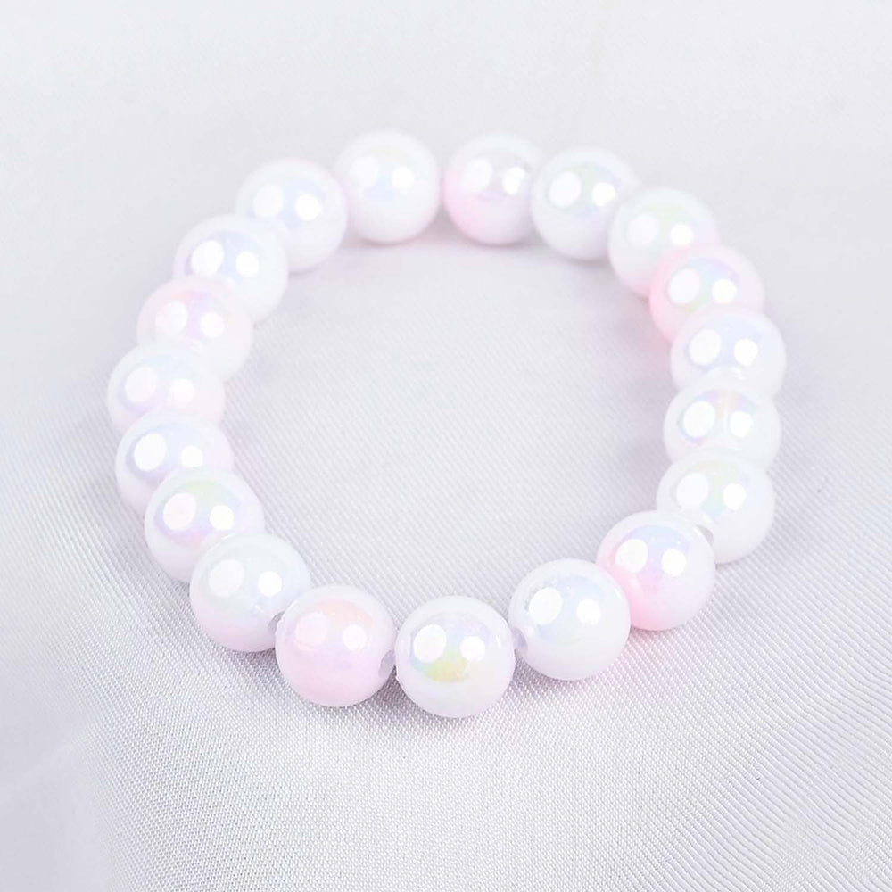 GIRLS ELEGANT BEADED NECKLACE & BRACELET