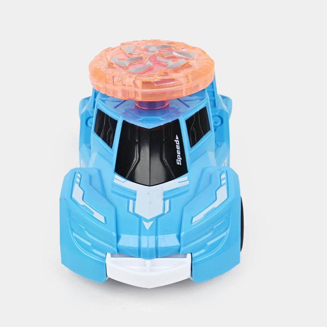 Inertial Gyro UFO Friction Car For Kids